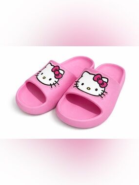 Hello Kitty Pink Slide Sandals Kids 13/1 Cute Sanrio Pool Slides